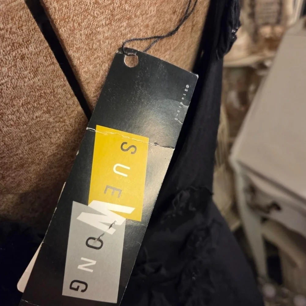 ♡ nwt deadstock vintage sue wong silk dress ♡ - Picture 5 of 5